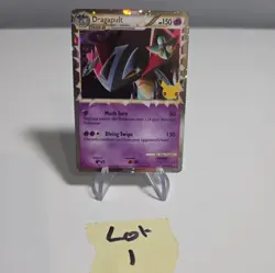 Dragapult Celebrations Delta Species Promo SWSH132 Black Star Pokemon - Image 1