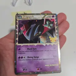 Dragapult Celebrations Delta Species Promo SWSH132 Black Star Pokemon - Image 2