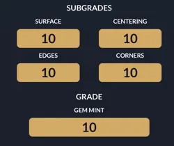 Pokemon TCG Wally’s Compassion Mega Evolutions 186/132 Ace 10 Perfect Subgrades - Image 3