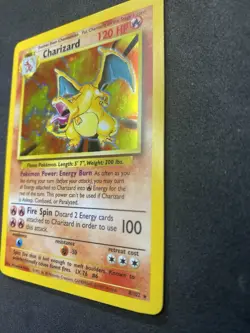 Pokemon CHARIZARD TCG Base Set 4/102 Holo Rare LP CONDITION!! - Image 4