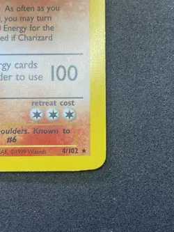 Pokemon CHARIZARD TCG Base Set 4/102 Holo Rare LP CONDITION!! - Image 5