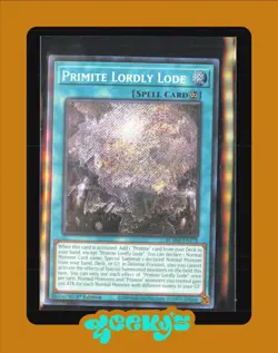 Primite Lordly Lode BLMM-EN172 Yugioh - Image 1