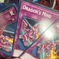 Yu-Gi-Oh! TCG Dragon's Mind 1st Edition Trap 3 Card Lot - Konami - English - Image 2