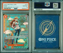 PSA 10 2023 One Piece Japanese Awakening Nami Special Art Rare #OP01-016 - Image 4