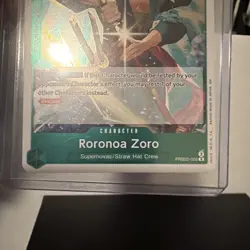 Roronoa Zoro PRB02-006, One Piece TCG premium booster, The Best Vol. 2 R English - Image 3