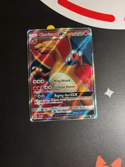 Pokemon TCG Charizard GX Full Art Holo Card SM60-SM Promos - Image 1