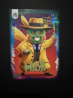 Pokemon Cosplay(Pikachu) Electric #60 Mask - Fan Art Card - Image 1