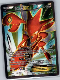Scizor EX 119/122 XY - BREAKpoint - Pokemon Card - LP - Image 1