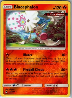Blacephalon 32/214 Reverse Holo SM - Unbroken Bonds - Pokemon Card - NM - Image 1