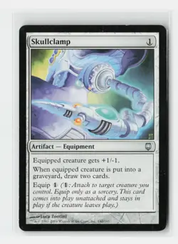 Skullclamp Darksteel Magic The Gathering MTG Card - Image 1