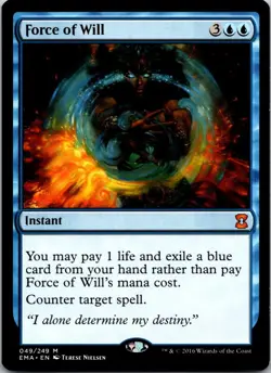 Force of Will 49 Eternal Masters NM MTG - Image 1