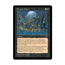 WOTC MtG Tempest Corpse Dance (R) EX - Image 1