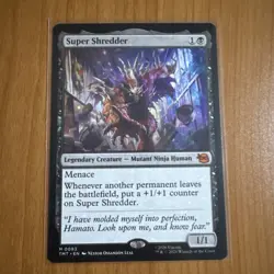 Super Shredder - TMNT - Teenage Mutant Ninja Turtles MTG Magic The Gathering - Image 1