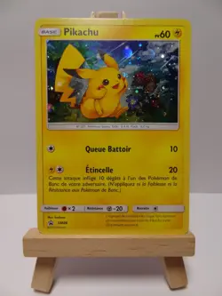 Carte Pokemon " Pikachu " Promo - Holo - SM86 - Soleil & Lune - LP - FR - Image 2