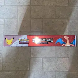 Pokemon Celebrations Lance's Charizard V Collection Box Booster Promo Rare 25th - Image 4