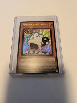 Marshmao Yummy DOOD-EN024 Secret Rare 1st Edition NM Yugioh - Image 1