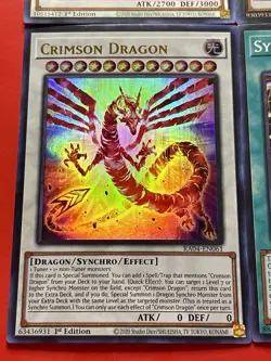 Crimson Dragon + Synchro Rumble + Ancient Fairy Life + TY-PHON & More! | YuGiOh! - Image 3
