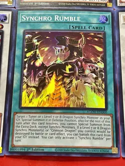 Crimson Dragon + Synchro Rumble + Ancient Fairy Life + TY-PHON & More! | YuGiOh! - Image 5