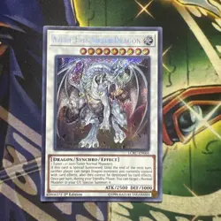 Yugioh! Azure-Eyes Silver Dragon LCKC-EN066 Secret Rare 1st Edition NM - Image 1