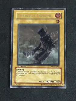 Charcoal Inpachi SOD-EN001 1st Edition Ultimate Rare MP YuGiOh - Image 1