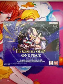 OP14 Booster Box Sealed One Piece The Azure Sea’s Seven OPTCG English - Image 1