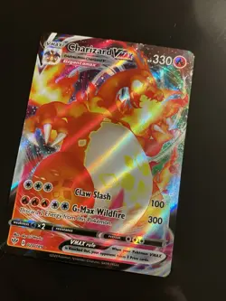 Pokemon Darkness Ablaze Charizard Vmax 020/189 Full Art Holo Rare Card - Image 2