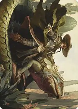 Outcaster Trailblazer Art Card Near Mint Reg Special 14 - Image 1