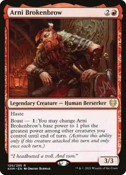 Arni Brokenbrow NM 120 Kaldheim Foil - Image 1