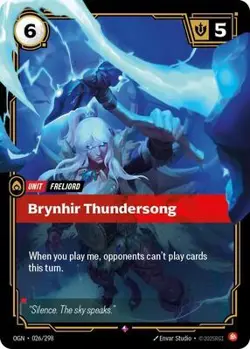 Brynhir Thundersong Near Mint 026/298 Origins Foil - Image 1