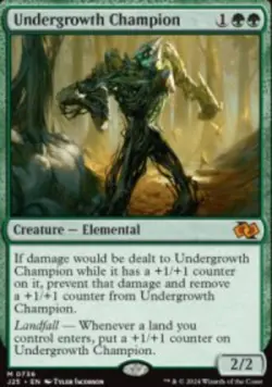 Undergrowth Champion Foundations Jumpstart J25 736 MTG Regular - Image 1