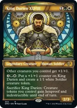 King Darien XLVIII (Showcase) NM Foil Rare - Image 1