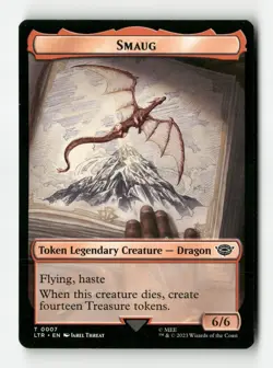 Smaug Token - Universes Beyond: The Lord of the Rings - Image 1