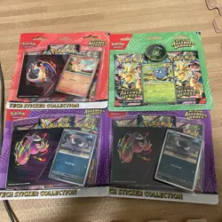 Ascended Hero’s Blister Pack Tech Sticker Pokemon Lot Of 4 - Image 2