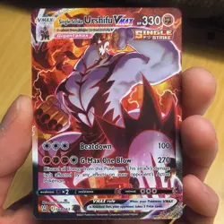 ALT ART - Single Strike Urshifu VMAX 168/163 Secret Rare Pokemon Battle Styles - Image 1