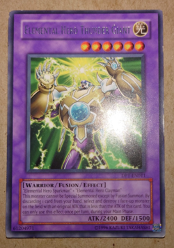 Elemental Hero Thunder Giant DP1-EN011 YU-GI-OH - Image 1