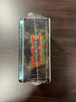 Yugioh 2003 Gearfried the Iron Knight Collectors Tin Factory Sealed - Image 2