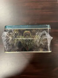 Yugioh 2003 Gearfried the Iron Knight Collectors Tin Factory Sealed - Image 4