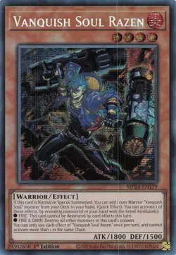 Yugioh MP24-EN139 - Vanquish Soul Razen - Secret Rare - Image 1