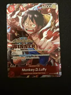 MONKEY D. LUFFY TREASURE CRUISE WINNER PACK VOL.5 ONE PIECE PROMO 2023 - Image 1