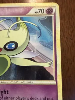 Pokemon TCG Celebi HGSS Triumphant Holo Card 3/102 Rare MP - Image 4