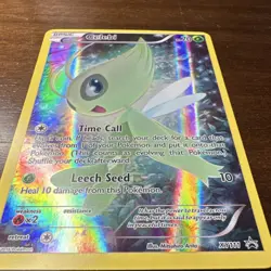 Celebi Black Star Promo Full Art Holo XY111, 2016 XY Pokemon TCG Card - Image 2