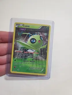 Pokemon 2015 XY Promo Celebi XY93 - Holo Special Illustration Rare Card LP - Image 1