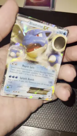 Pokemon TCG Blastoise EX Holo Ultra Rare Card 29/146 XY Base Set 2014 - Image 2