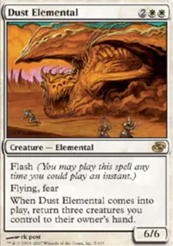 French Dust Elemental ~ Moderately Played Planar Chaos Foreign Stock Image MTG M - Image 1