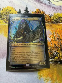 Malcolm, Alluring Scoundrel -Lost Caverns of Ixalan - Showcase - LCI 293 Foil - Image 2