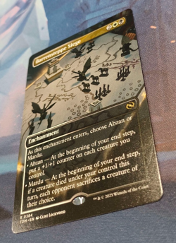 Barrensteppe Siege (Borderless) - Tarkir Dragonstorm - Rare - NM (see pics) MTG - Image 3