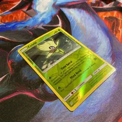 Pokemon TCG Celebi 4/236 SM Unified Minds Reverse Holo Rare LP - Image 2