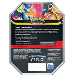 Pokemon TCG - Mega Charizard X ex Tin - Brand New And Sealed - Image 2