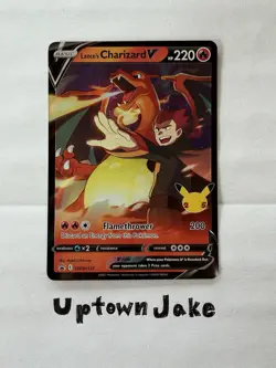 Lance’s Charizard V SWSH133 Black Star Promo – Pokemon TCG – NM/M - Image 1