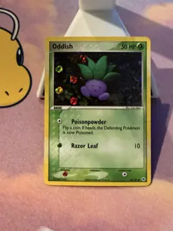 Pokemon TCG Oddish 68/101 Hidden Legends Reverse Holo NM - Image 1